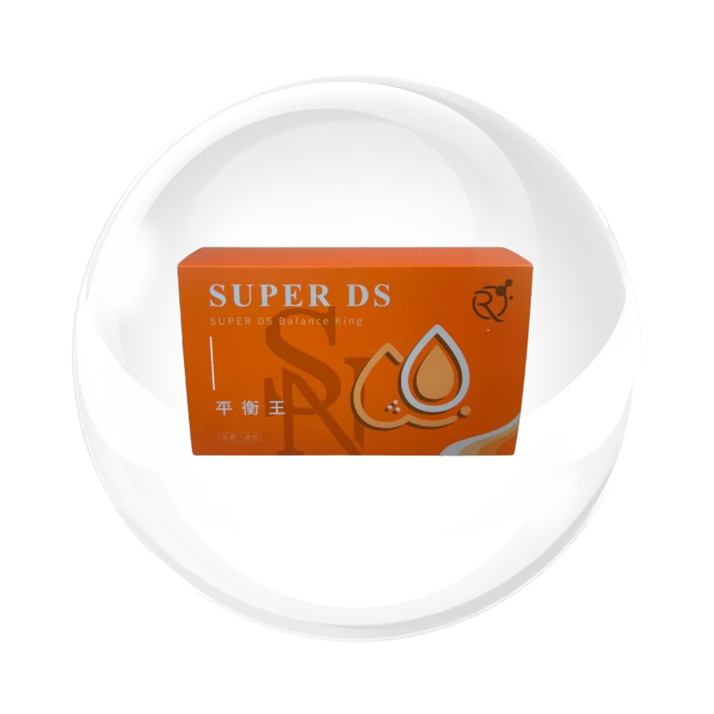 尚恩國際有限公司所開發的植萃保健食品,針對血糖平衡保養所開發的Super-N,外包裝盒的產品展示照片
