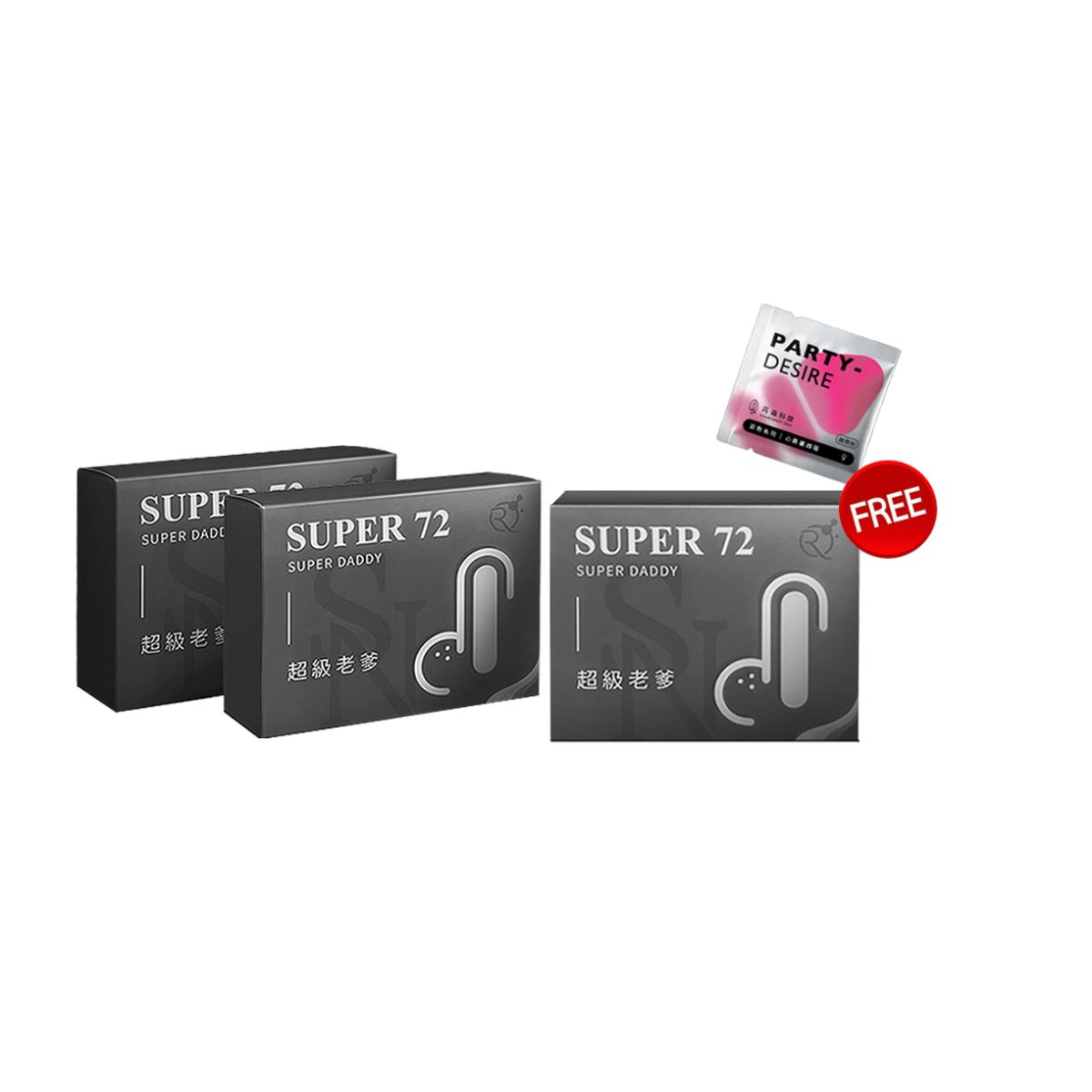 SUPER 72 超級老爹 (買2盒送1盒，加贈心跳蔓越莓一錠)